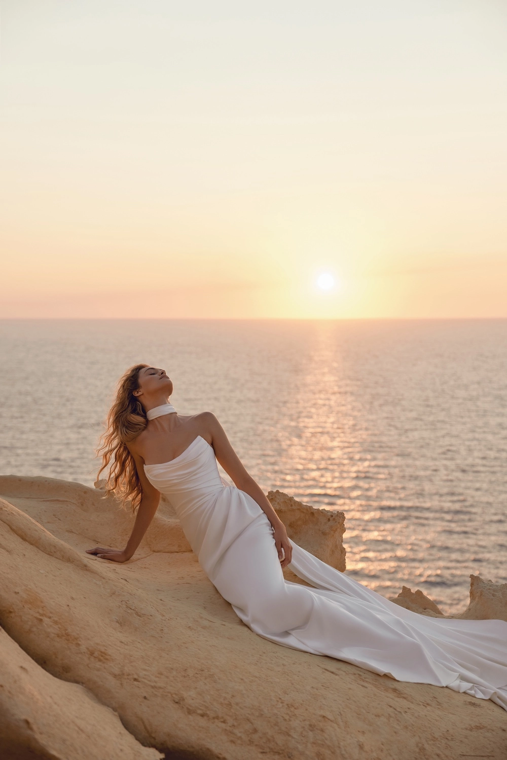 ANNA dress $2800 + scarf $330